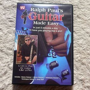 Ralph pauls guitar made easy DVD set